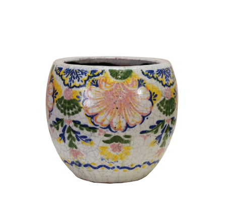 Terra Cotta Floral Pot