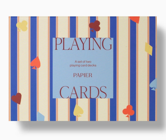 Papier Playing Cards Set of 2
