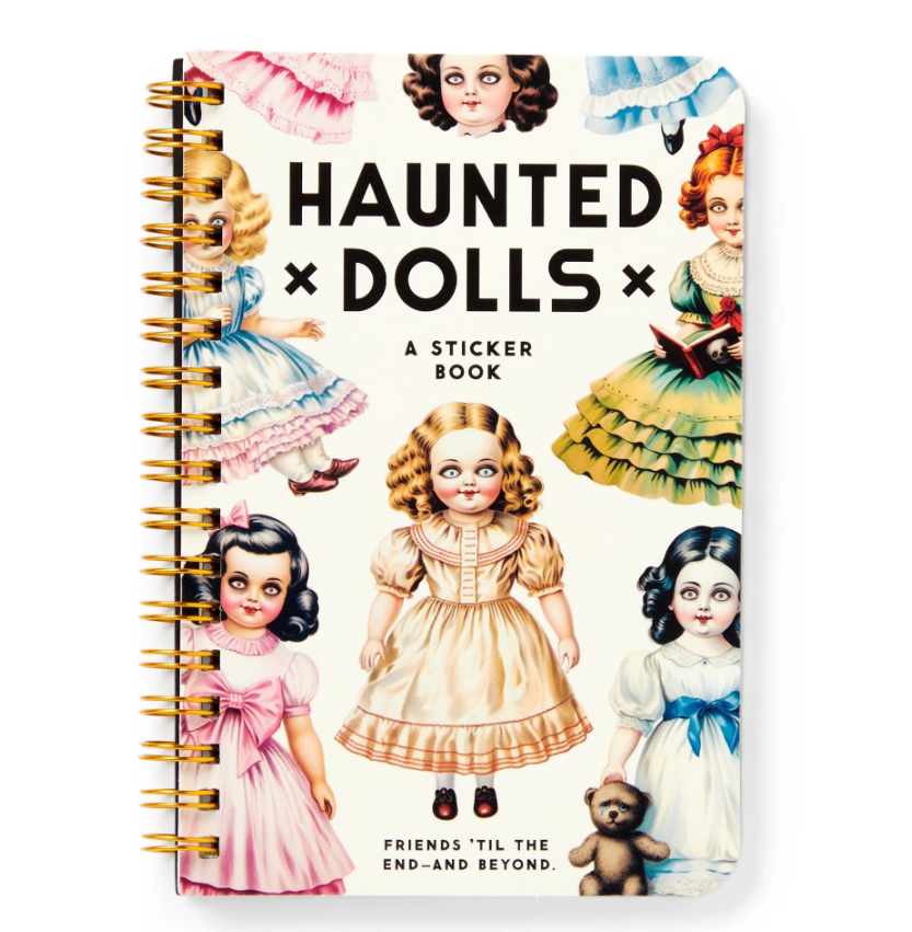 Haunted Dolls Sticker Book