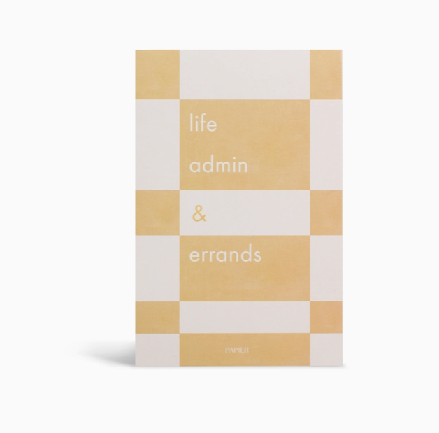 Life Admin List Pad