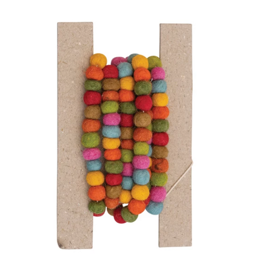 Felt Ball Garland - Minis