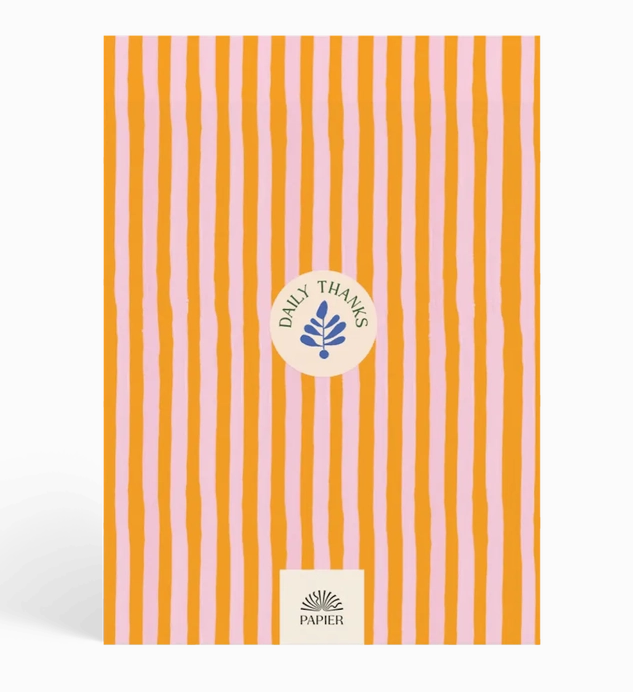 Gratitude Journal Stripes