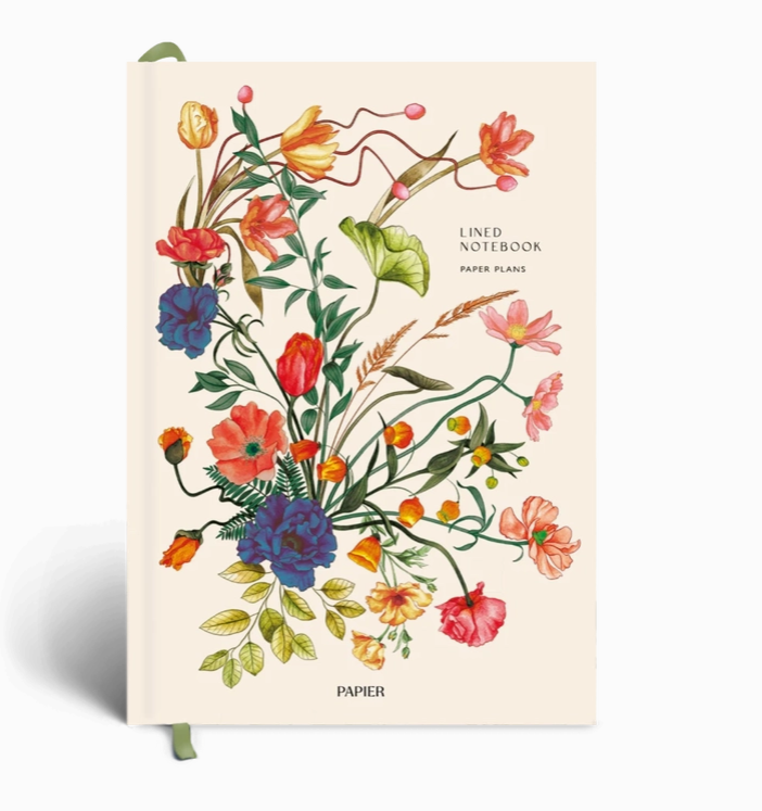 Wild Arrangement Lined Notebook