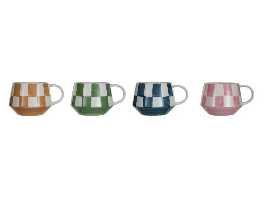 Checkered Mugs