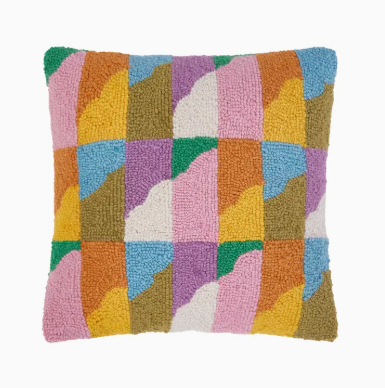 Color Geo Hook Pillow