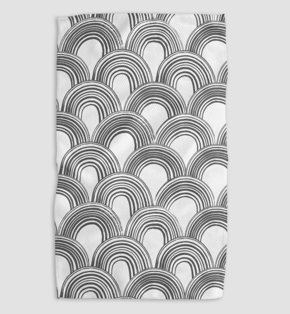 Geometry Tea Towel
