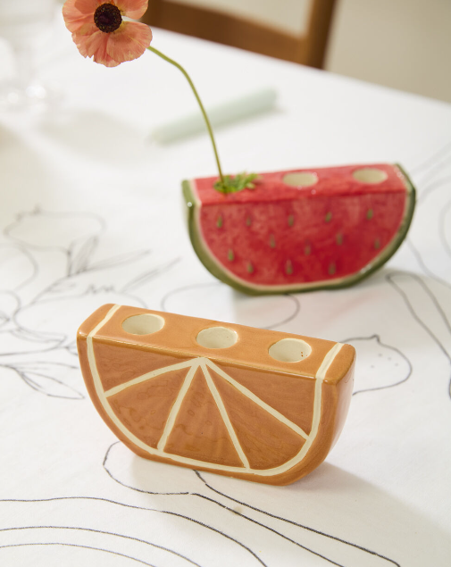 Orange Slice Budvase