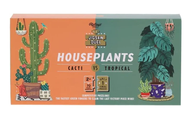Puzzle/Game - Houseplants, Cacti vs Tropical