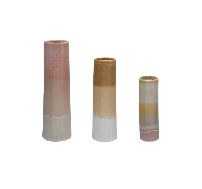 Stoneware Budvases