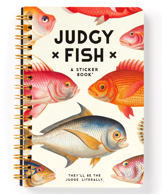 Judgy Fish Sticker Book