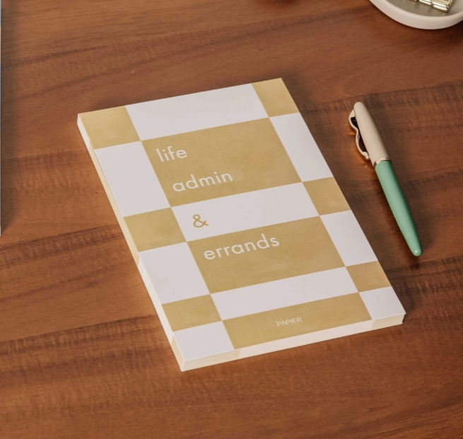 Life Admin List Pad