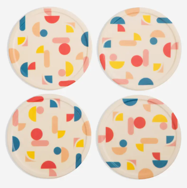 Bamboo Coaster Set