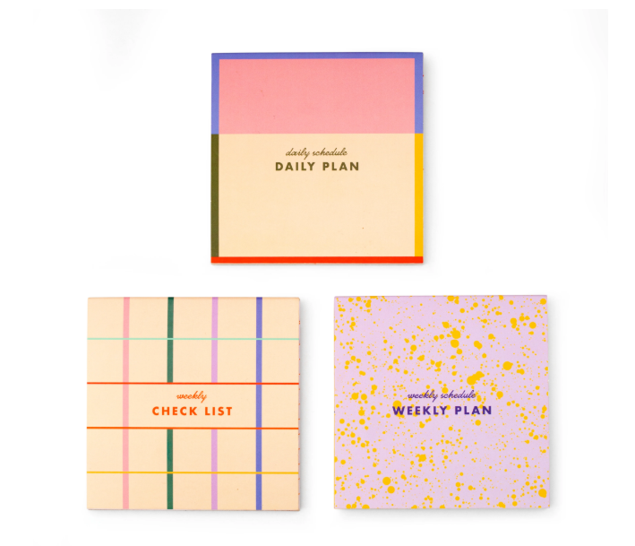 Sticky Note Memo Pads- S/3