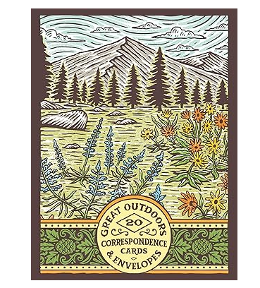 Great Outdoors Correspondence Cards