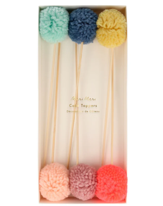 PomPom Cake Topper