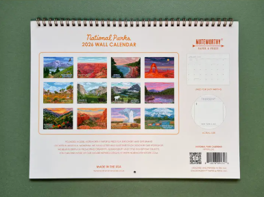 National Parks Calendar